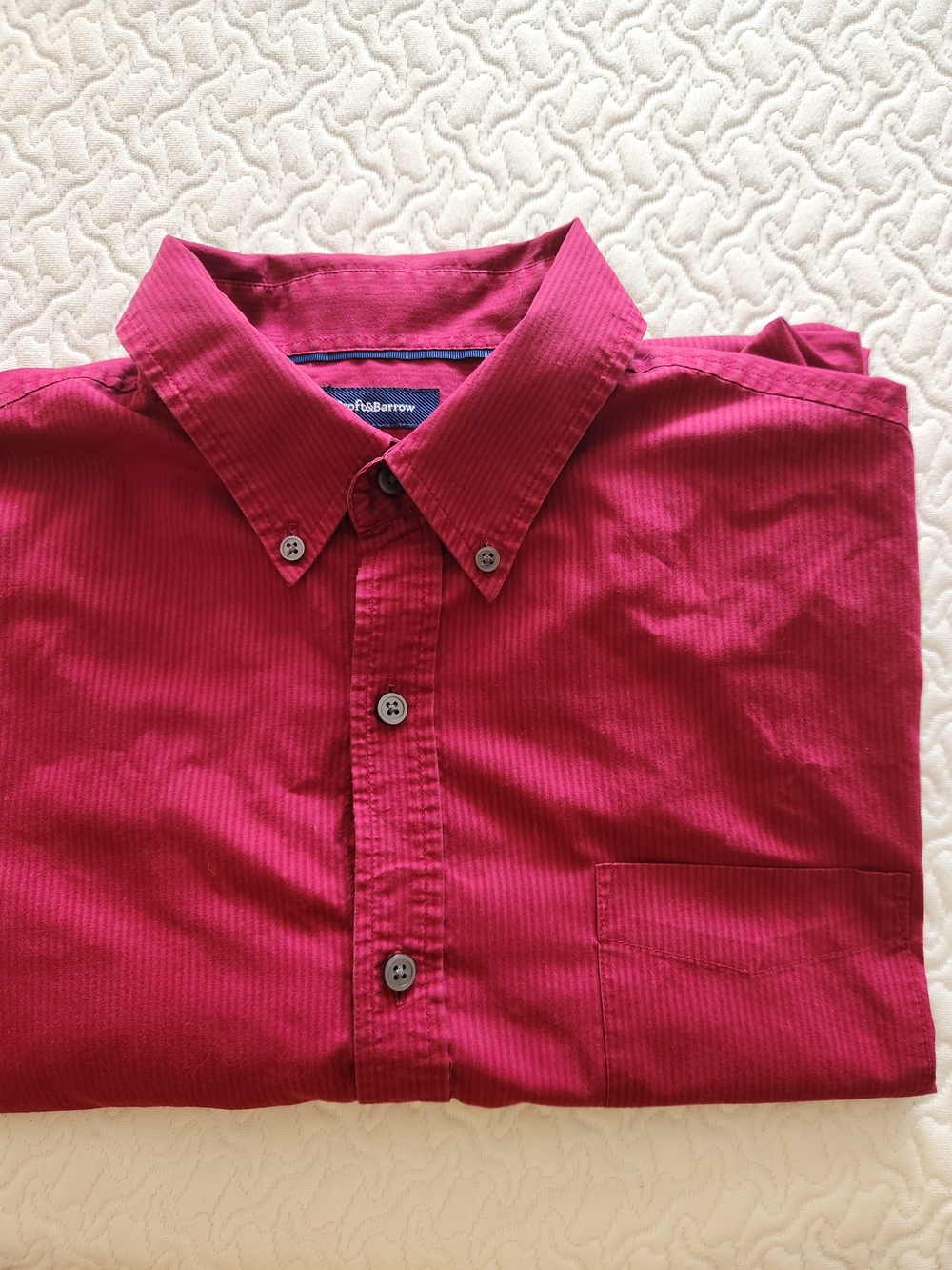 Croft & Barrow Button-Down Shirt — Berry Red